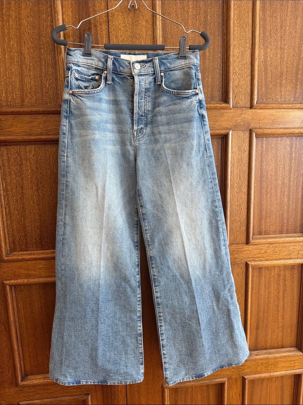 NWOT Mother Denim The Tomcat Roller Jean 26 Petite Lil I Confess Jeans Wide Leg - Picture 5 of 13